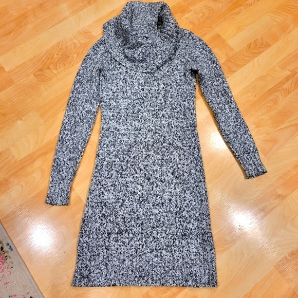 Express Cowl Neck Midi Knit Sweater Dress Size XS - Picture 1 of 7